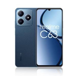 foto del prodotto realme c63 leather blue 6.75 8gb 256gb