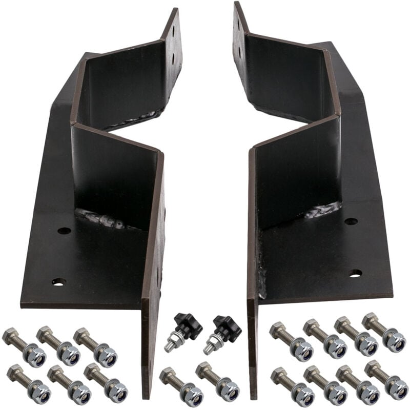 foto del prodotto rear frame c notch kits bolt in fit for chevy c10 and gmc truck 63 1972