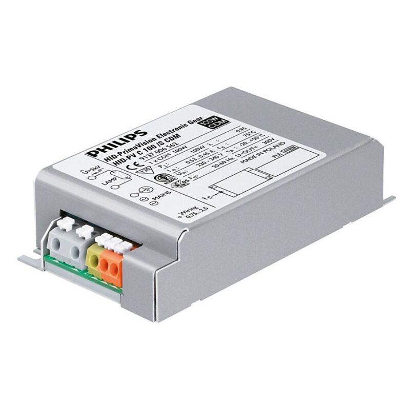 foto del prodotto reattore elettronico philips jm 70w hidcpv70ns