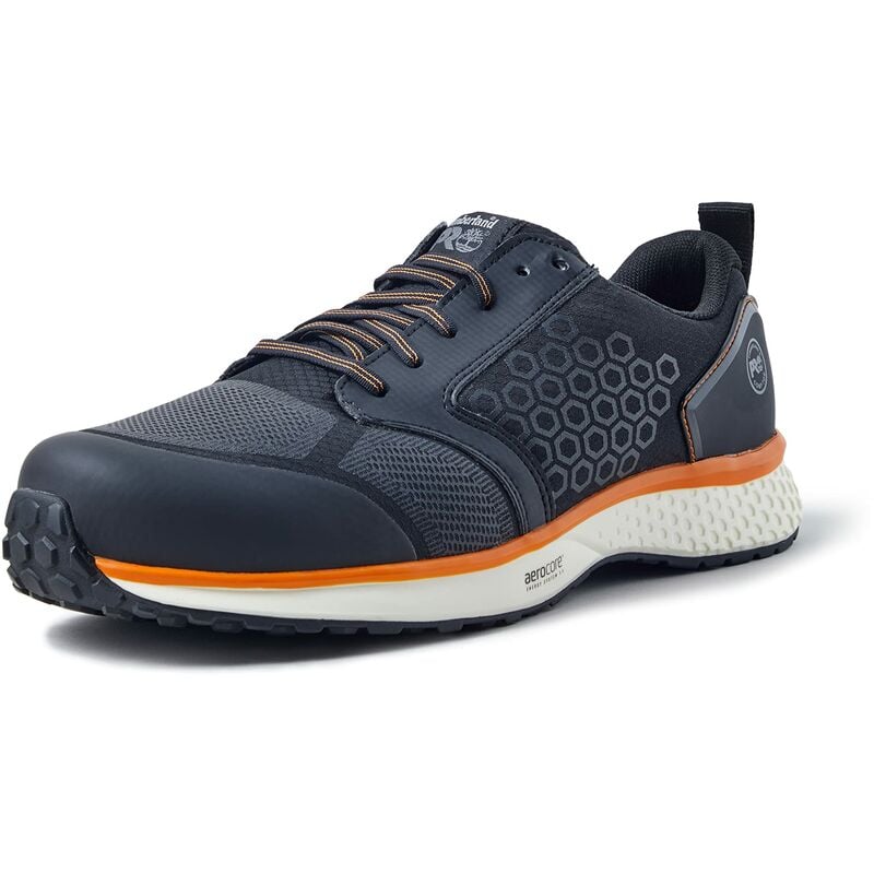 foto del prodotto reaxion nt fp esd s3, calzatura antincendio e antinfortunistica, uomo, nero arancione, 43 eu timberland pro