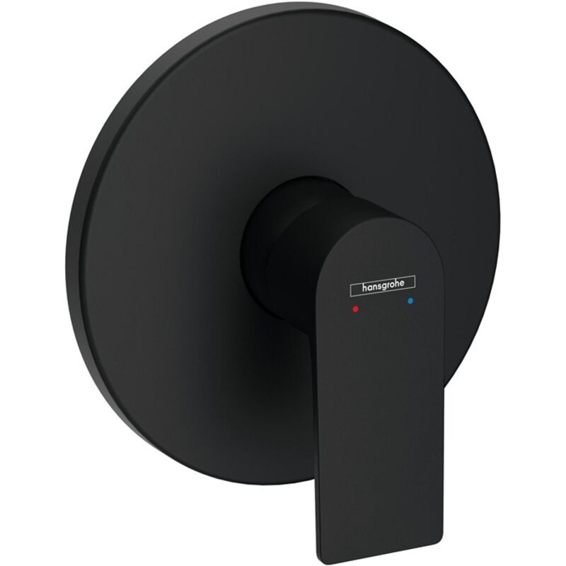 foto del prodotto rebris e miscelatore doccia ad incasso, nero opaco 72668670 hansgrohe