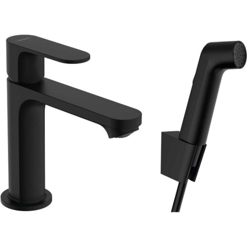 foto del prodotto rebris s - miscelatore da lavabo con doccetta bidet, nero opaco 72215670 - hansgrohe