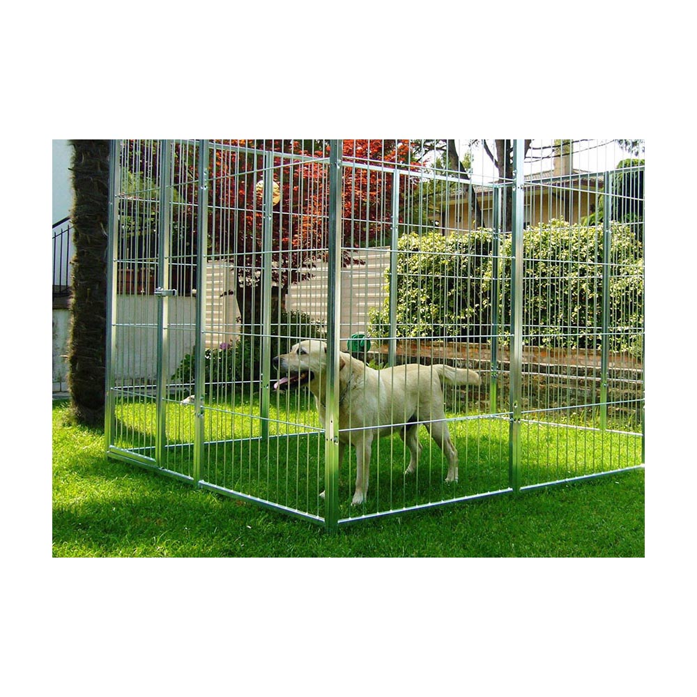 foto del prodotto recinto per cani box modulare solo perimetro metri 3 x 2 viteria compresa