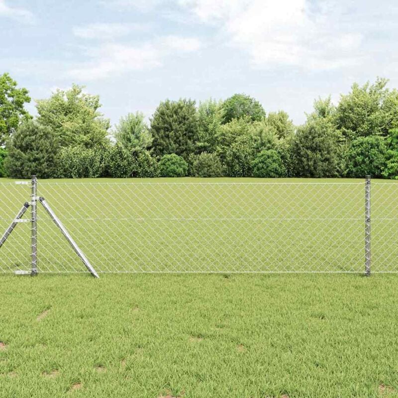 foto del prodotto recinzione a maglie 0.4x10 m acciaio zincato vidaxl