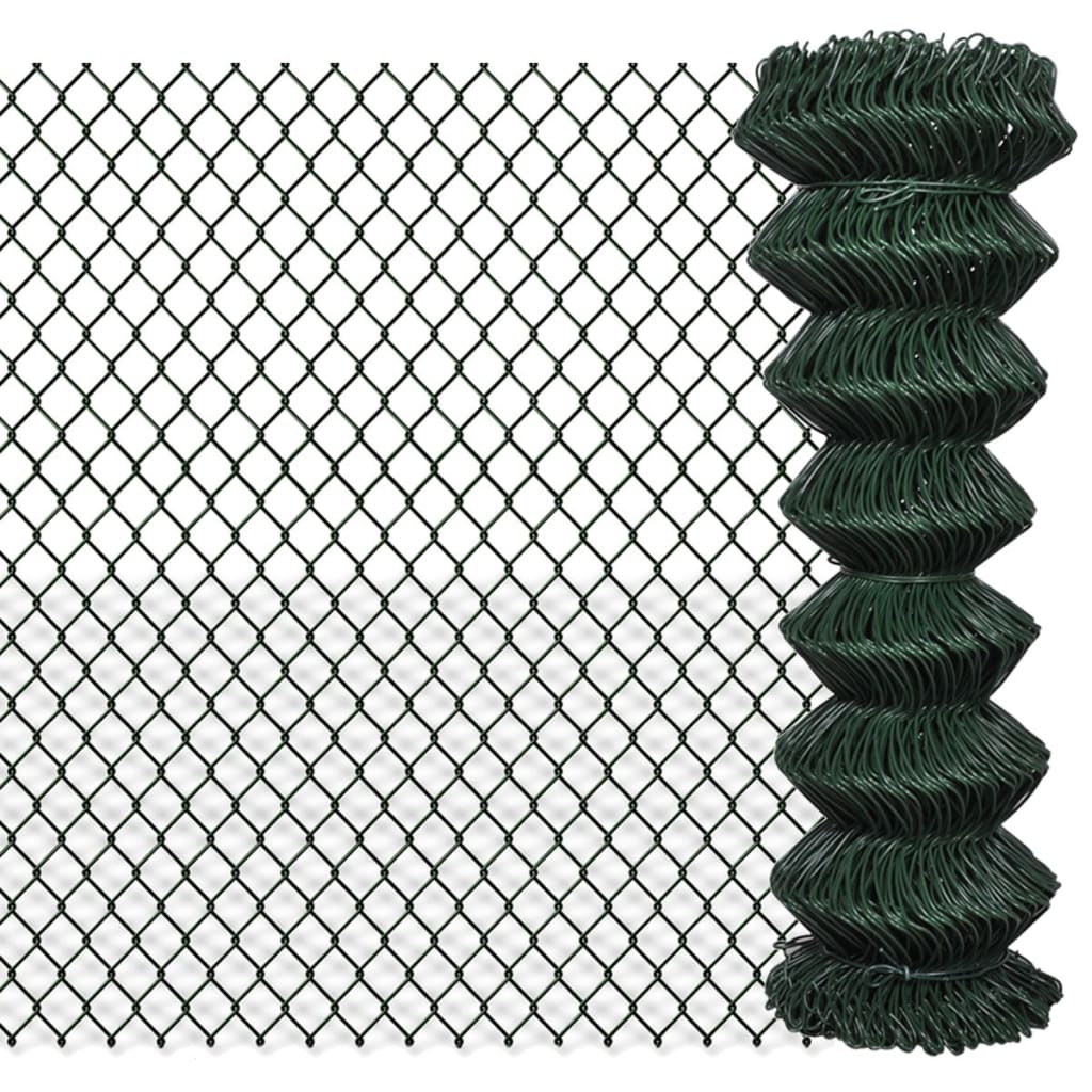 foto del prodotto recinzione a rete in acciaio 1,25x15 m verde cod mxl 15102