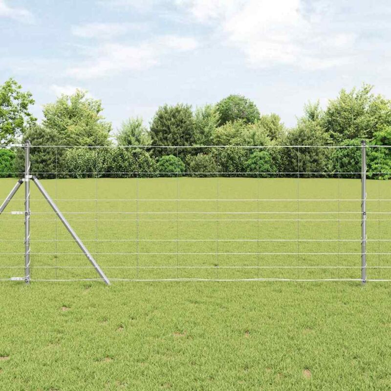 foto del prodotto recinzione da campo 1 x 25 m in acciaio zincato vidaxl