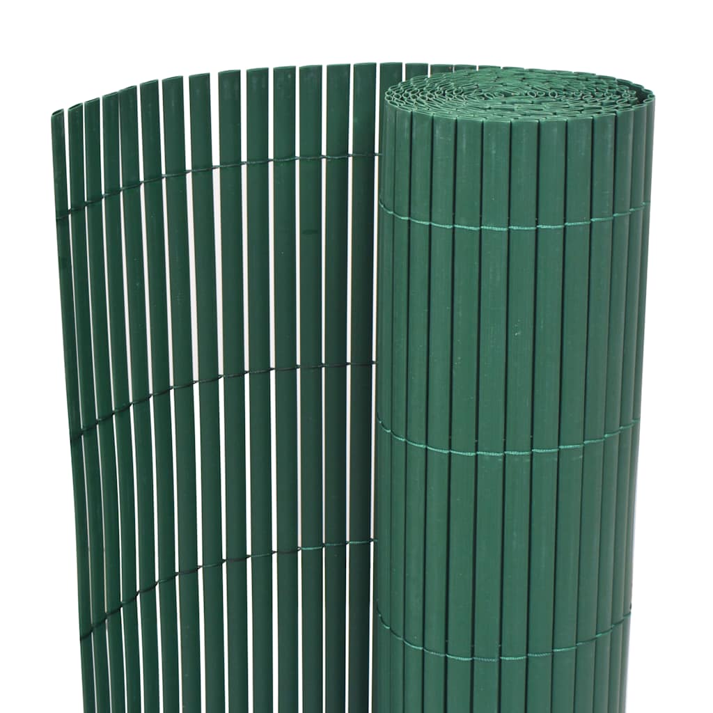foto del prodotto recinzione da giardino a doppio lato in pvc 90x500 cm verde cod mxl 17889