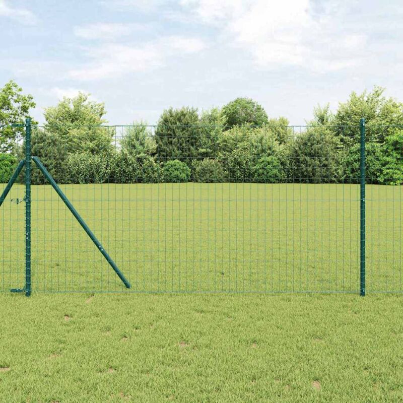 foto del prodotto recinzione euro verde 1.4x10 m in acciaio vidaxl