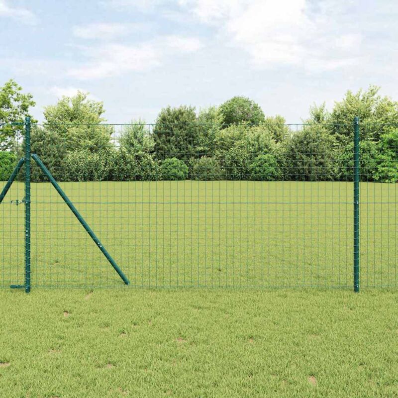 foto del prodotto recinzione verde 1x10 m acciaio vidaxl
