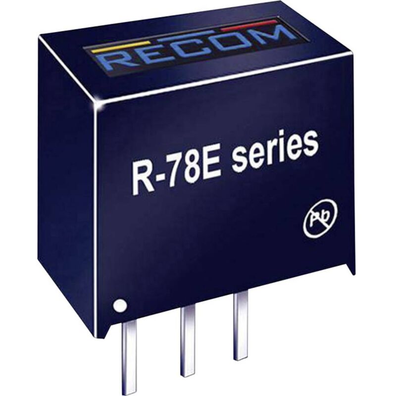 foto del prodotto recom r 78e5.0 1.0 convertitore dc dc da circuito stampato 5 v 1 a 5 w num. uscite 1 x contenuto 1 pz.