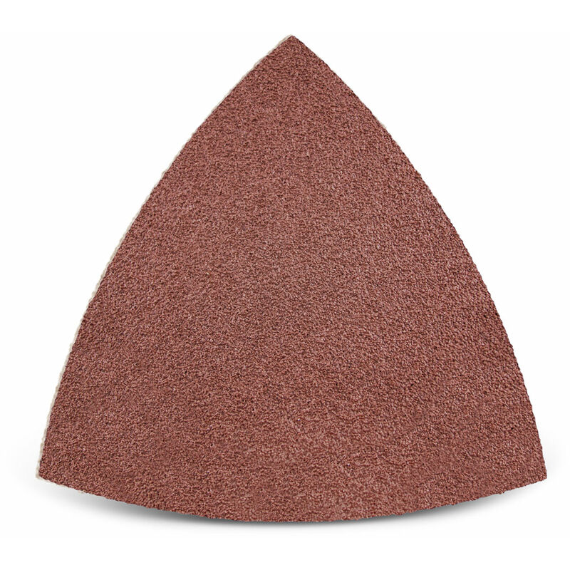 foto del prodotto red carte abrasive velcrate, 82 mm, p. levigatrici a delta, corindone normale 50 pz. g180 menzer