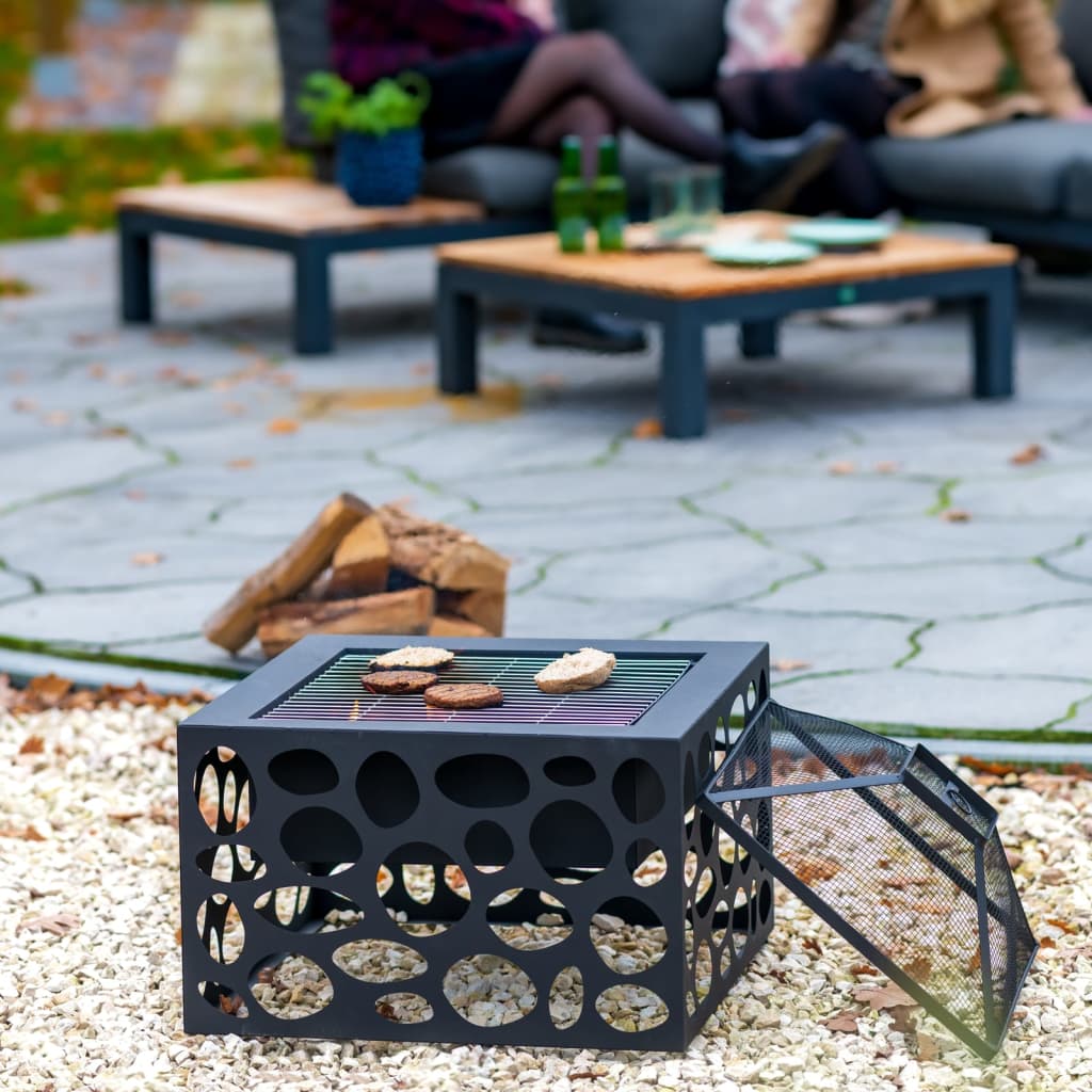 foto del prodotto redfire braciere con griglia per barbecue mikor nero cod mxl 56078