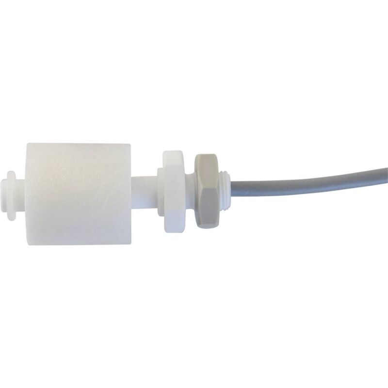 foto del prodotto reed electronics r1 8 ppo s l44 pp25 1mpvc interruttore a galleggiante 230 v ac 0.4 a 1 na, 1 nc ip67 1 pz.