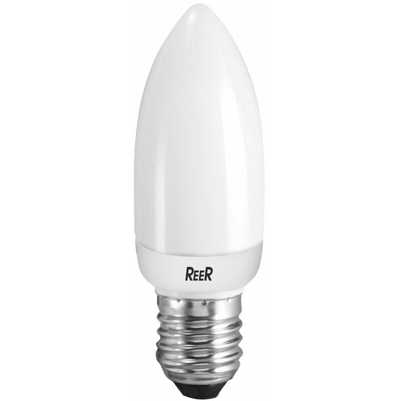 foto del prodotto reer lampada risparmio ener. micro e lite candela e14 calda 11w 540 lumen
