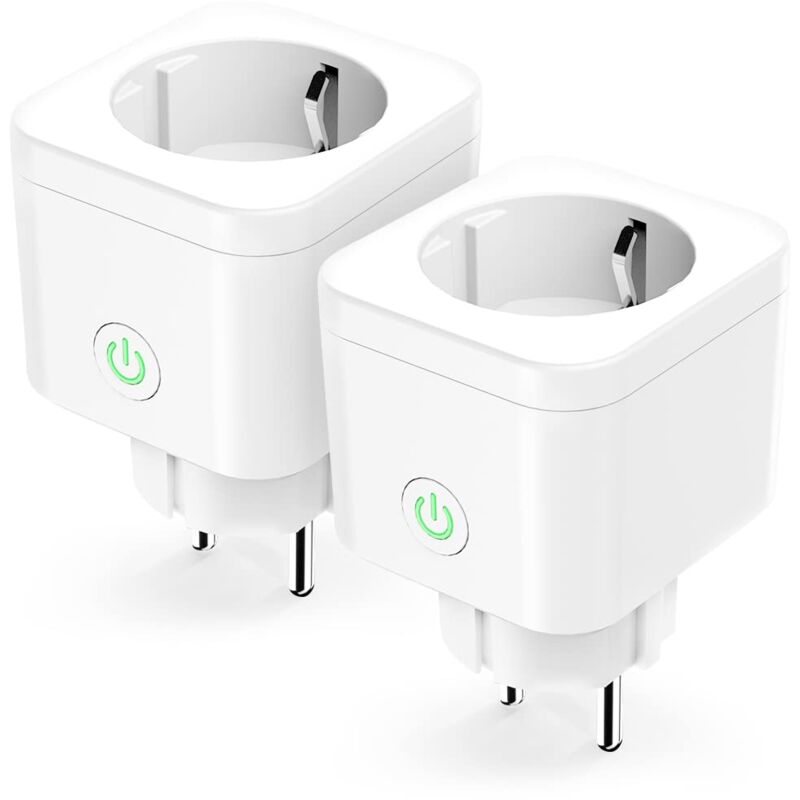 foto del prodotto refoss presa intelligente alexa, wifi presa temporizzata con controllo vocale, controllo remoto tramite app compatibile con alexa e google home,