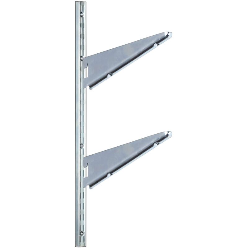 foto del prodotto reggimensola 2 ganci art.2770 cm.40 zincato 10 pz