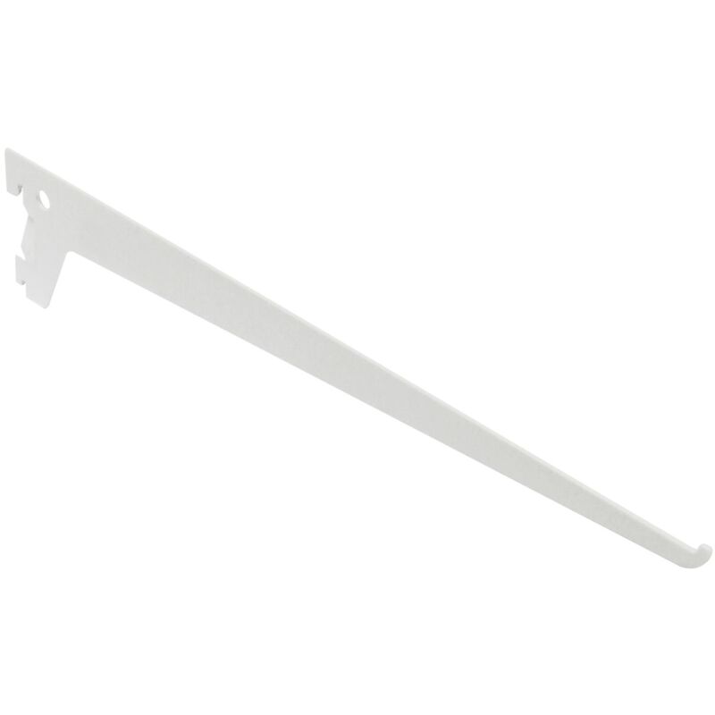 foto del prodotto reggimensola a 2 ganci 20 cm. bianco