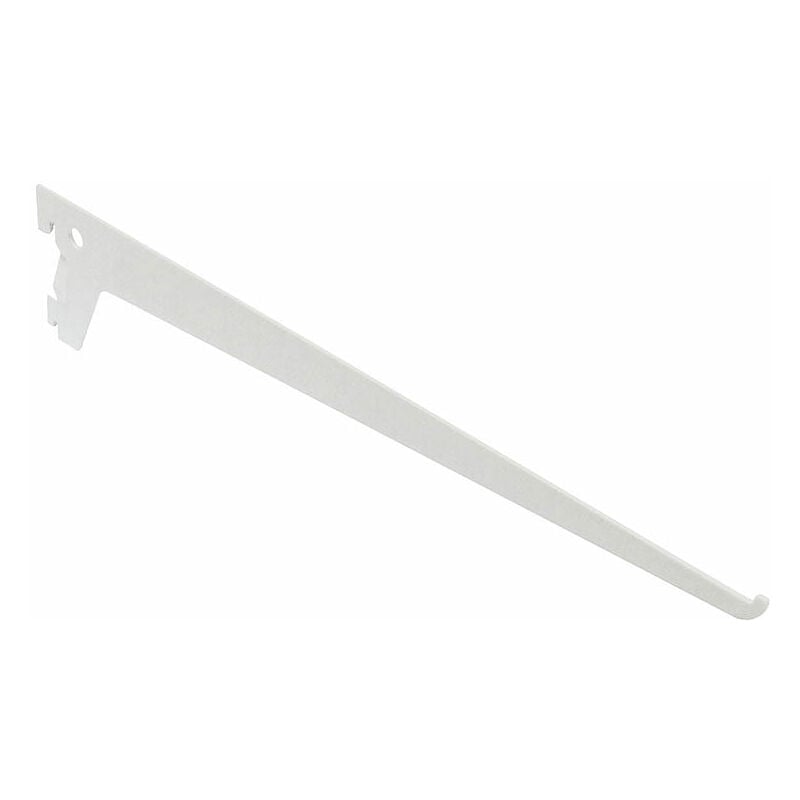foto del prodotto reggimensola a 2 ganci 35 cm. bianco