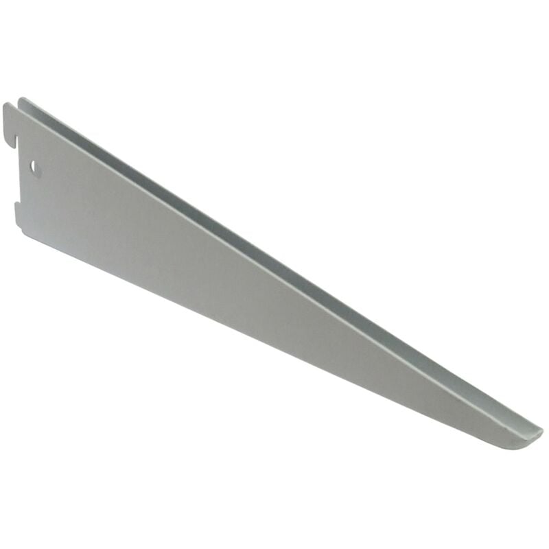 foto del prodotto reggimensola ad ''u'' - 27 cm. - alluminio bianco