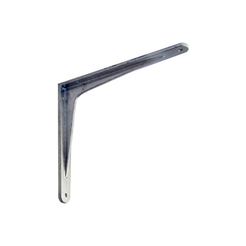 foto del prodotto reggimensola alluminio 100 x 125 mm. alluminio grezzo
