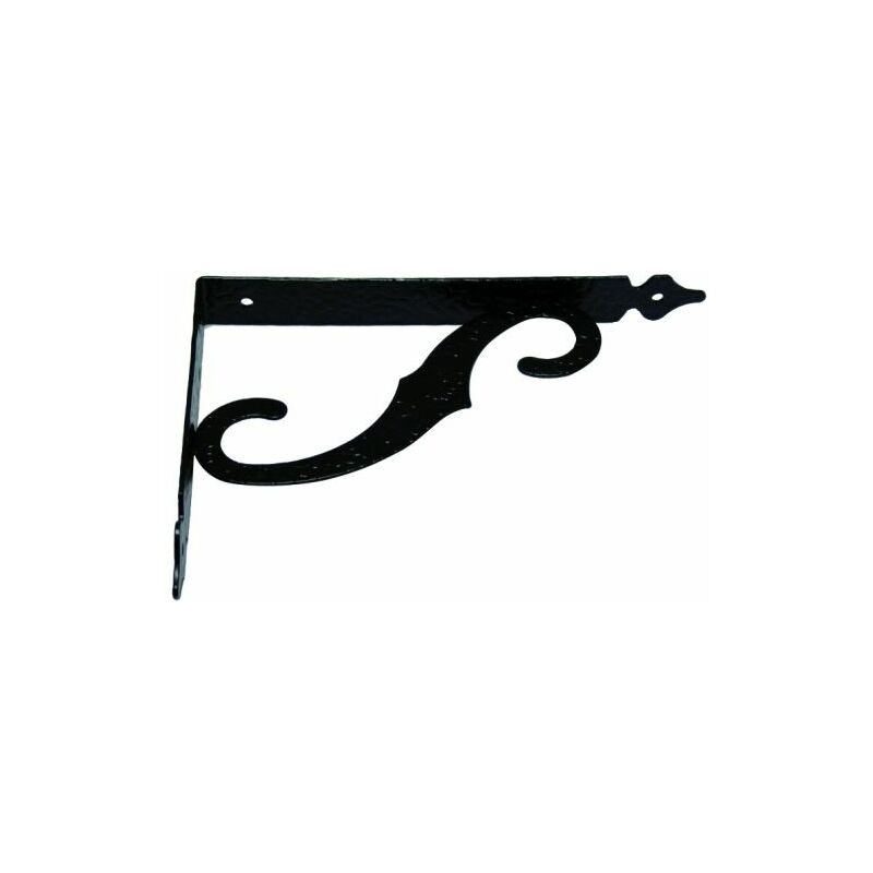 foto del prodotto reggimensola brackets nero cm 21x15