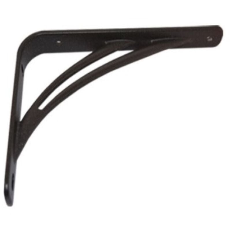 foto del prodotto reggimensola linea liberty perarredo casa in zama 25cm colore nero micaceo veca