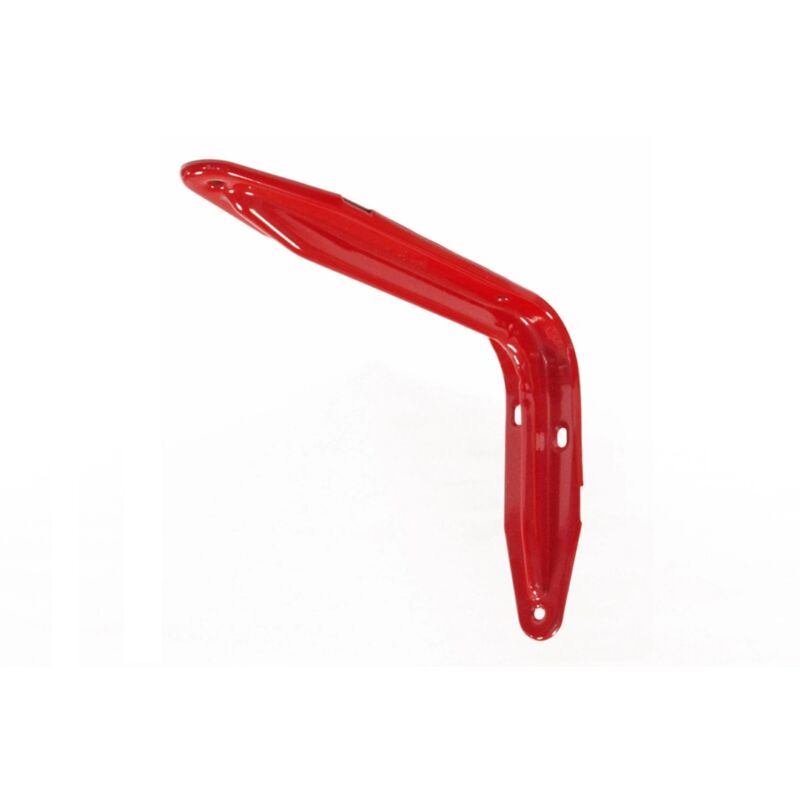 foto del prodotto reggimensola nervata modello design 180 x 340 mm. rosso
