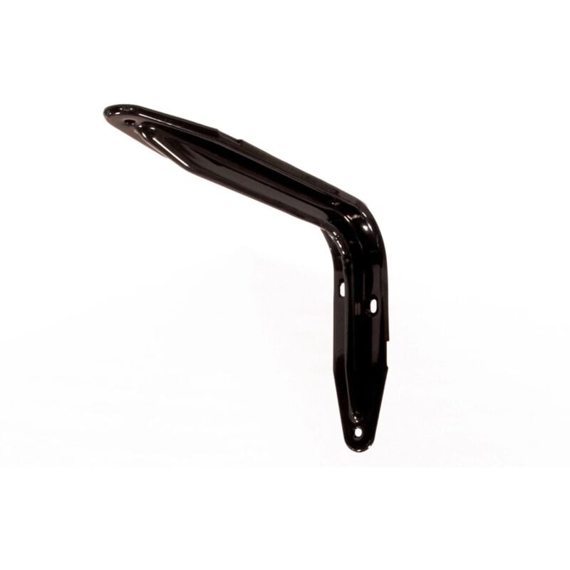 foto del prodotto reggimensola nervata modello design - 220 x 380 mm. - nero