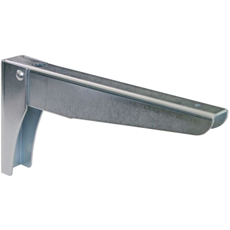 foto del prodotto reggimensola ribaltabile - 100 x 300 mm. - zincato bianco