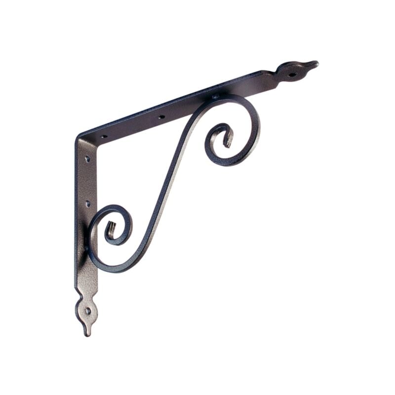 foto del prodotto reggimensola rustica elegante - 200 x 250 mm. - argento anticato