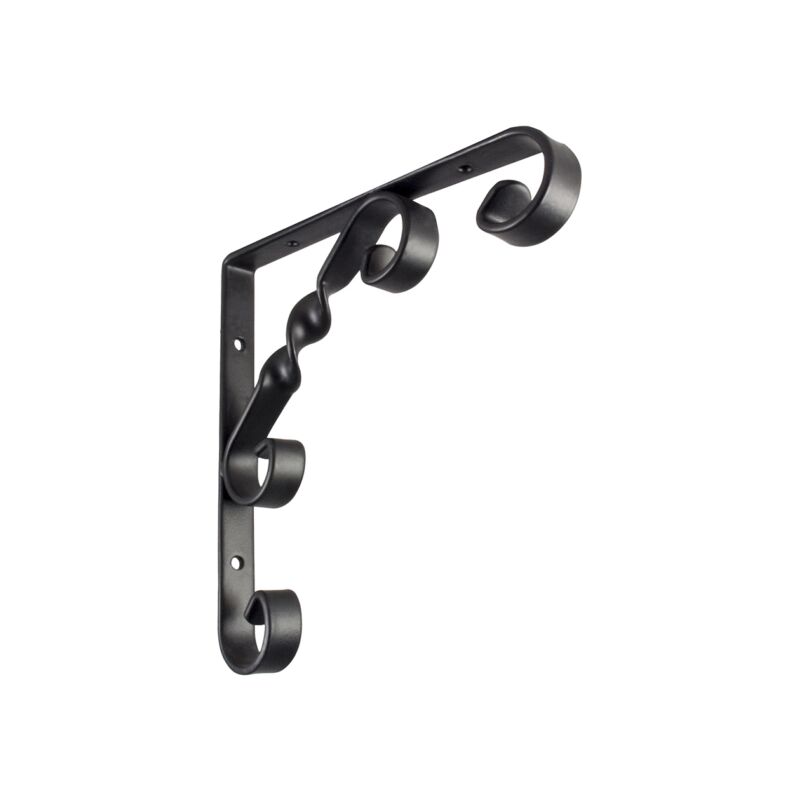 foto del prodotto reggimensole decorative 100 x 100 mm. nero