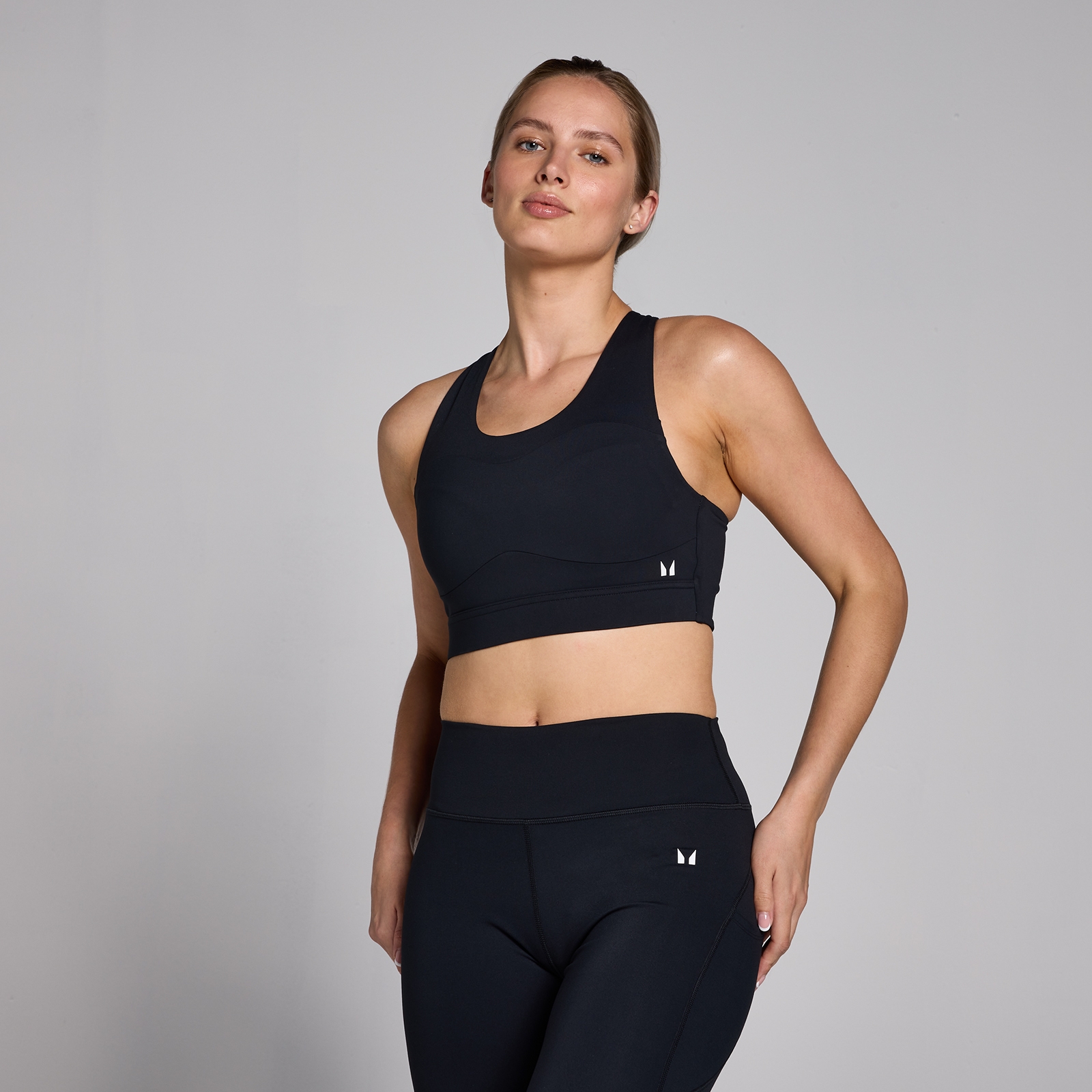 foto del prodotto reggiseno sportivo a sostegno elevato mp power nero xs