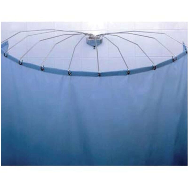 foto del prodotto reggitenda ad ombrello x doccia inox aste 8 180 1 pezzo