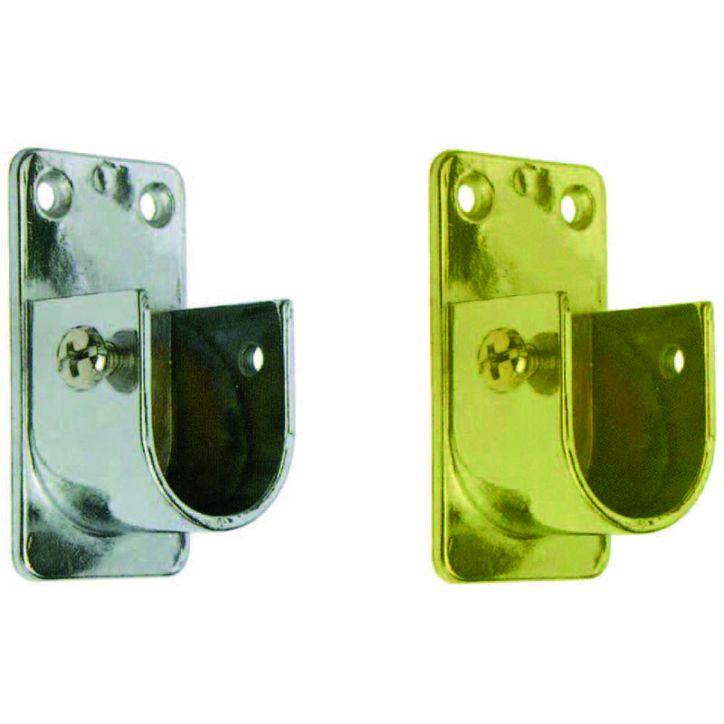 foto del prodotto reggitubo laterale ovale per armadio mm.15x30, cromato