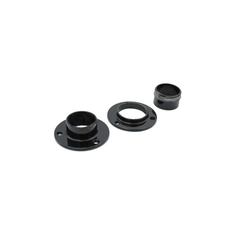 foto del prodotto reggitubo nero 3 pezzi misura mm.25