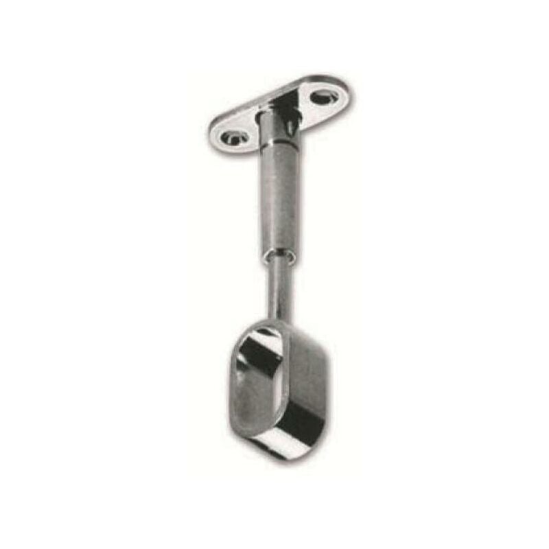 foto del prodotto reggitubo ovale mm. 30x15 centrale crom.