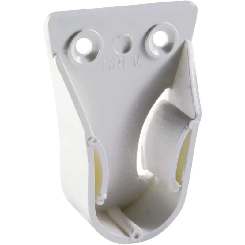 foto del prodotto reggitubo per tubo tondo con supporto robusto e affidabile bianco 18 mm