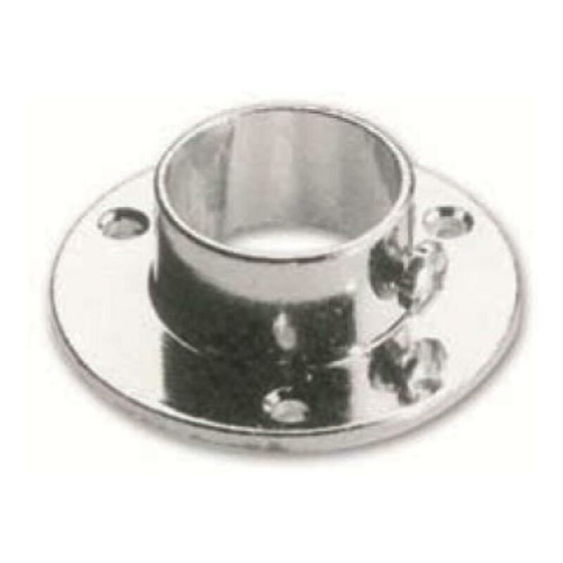 foto del prodotto reggitubo tondo mm. 25 cromato