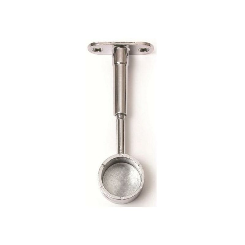 foto del prodotto reggitubo tondo mm. 25 passante cromato