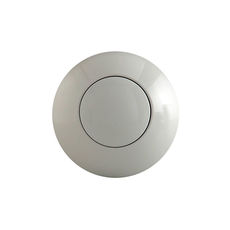 foto del prodotto regiplast 1601b pulsante pneumatico ad incastro per scarico, motivo joker europa eurofutura, colore bianco