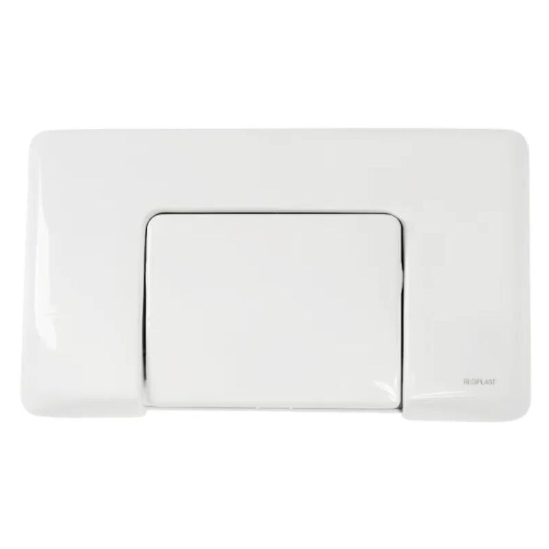 foto del prodotto regiplast pannello di controllo per wc a parete one touch bianco