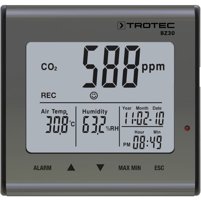 foto del prodotto registratore dati sulla qualit dell aria co bz30 trotec