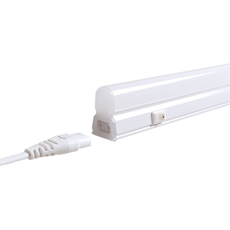 foto del prodotto reglette a led t5 duralamp 10w 3000k 60cm con interruttore lrt560ww