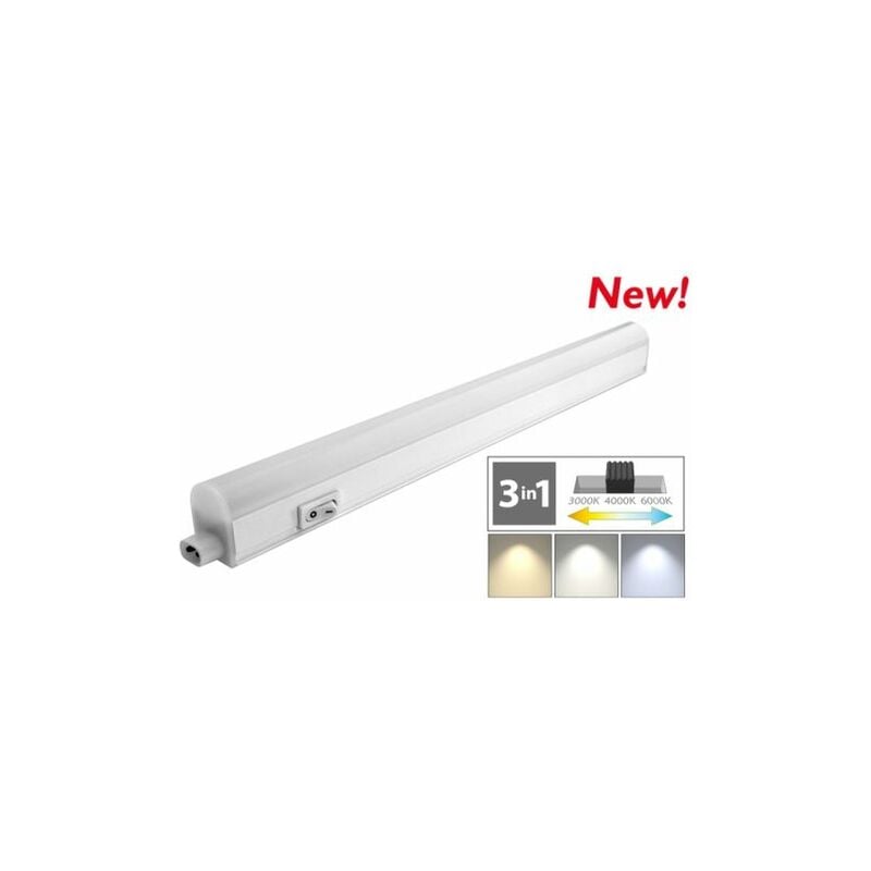 foto del prodotto reglette led 30 cm 5w 850lm 3000 4000 6000 k