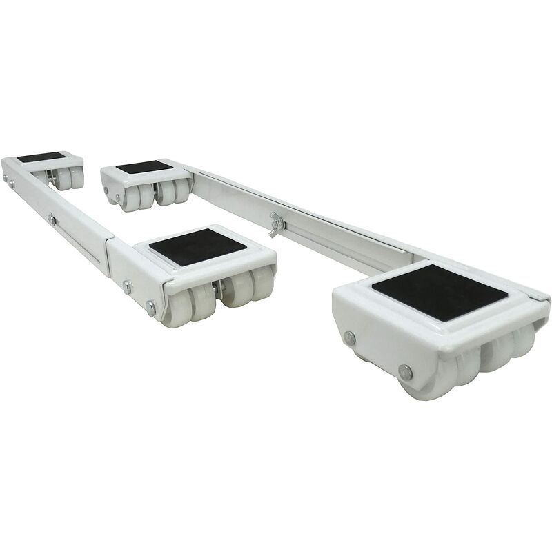 foto del prodotto regolabile in acciaio stampato apparecchio rulli, bianco, 9601 shepherd hardware