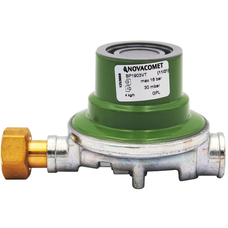 foto del prodotto regolatore bassa pressione modello nova comet, in dado sx out 3 8 f portata 4 kg h 00000000610