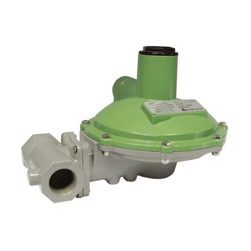 foto del prodotto regolatore bassa pressione per gpl secondo stadio reg.bp gpl propano'468-3'port.60kg h pe 0,45-1,95bar pureg.25-45mbar dn1'x1'1