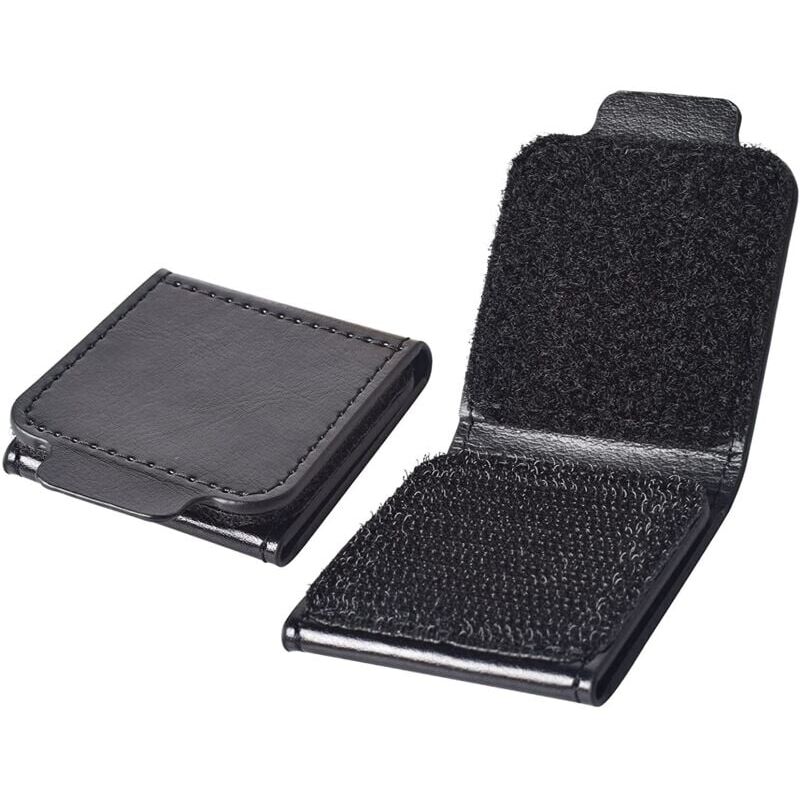 foto del prodotto regolatore cintura di sicurezza per auto, clip in pelle pu premium da 4 pezzi per comfort automobilistico, posizionatore universale per tracolla e