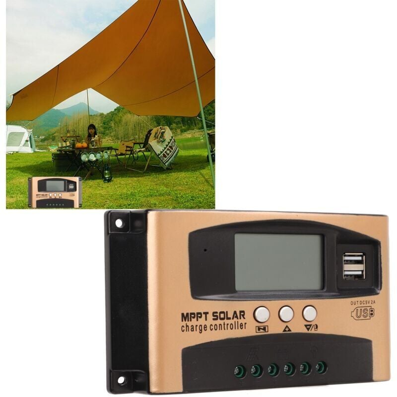 foto del prodotto regolatore di carica della batteria del pannello solare intelligente mppt 30a