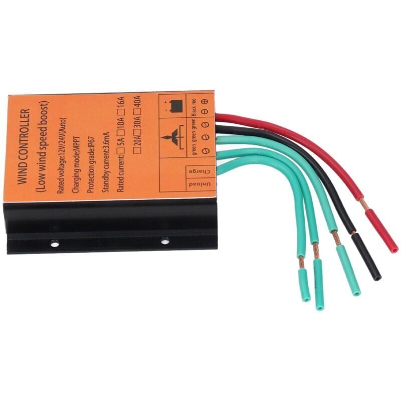 foto del prodotto regolatore di potenza per turbine eoliche, abbinamento automatico della batteria per turbine eoliche da 12 v a 24 v, tipo step up da 300 w a 1000 w,